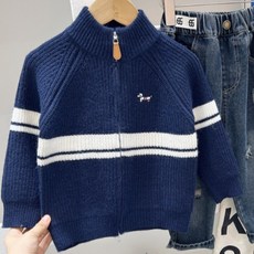 Bebemong Story 狗狗拉鍊針織外套