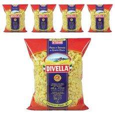 DIVELLA 德威樂 彎管麵, 500g, 6個