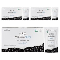 바디랩 검은콩 순수 두유 99.9, 185ml, 60개