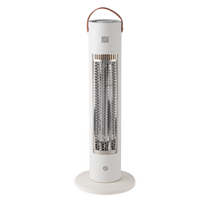 VISKA 旋轉式碳素電暖器 600W, 白色, VK-CH500