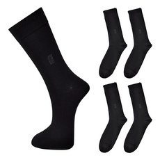 BEVERLY HILLS POLO CLUB 比佛利保羅 男士大尺碼素色襪 5雙