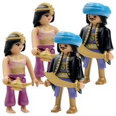 플레이모빌 듀오팩 왕실 커플 피규어 세트 70821, 2세트