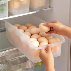 hillo 廚房下櫃多用途滾輪式托盤 4入, 透明