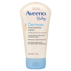 Aveeno 嬰兒燕麥益敏修護霜 Dermexa, 舒緩乾燥, 舒緩粗糙, 舒緩乾癢, 141g, 1條