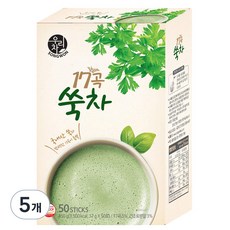 우리차 17곡쑥차, 17g, 50개입, 5개