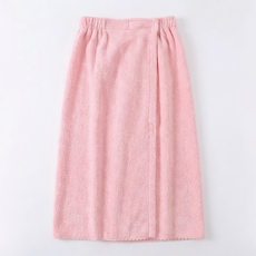 타이탄 여성용 벨크로 샤워가운 FREE, 라이트핑크, 1개