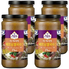 티아시아키친 베트남 쌀국수 소스, 350g, 4개