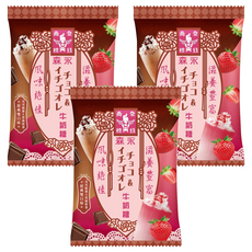 MORINAGA 森永 牛奶糖 巧莓歐蕾牛奶糖, 90g, 3袋