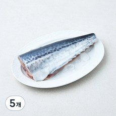노량진 수산시장 중도매인 90번 구이용 삼치 (냉장), 5개, 350g