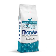 MonGe 瑪恩吉 幼貓 天然全能 乾飼料, 1袋, 10000g, 雞肉