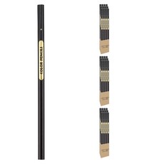 LIBERTY 利百代 單色色鉛筆 1212-BK 黑色, 36支