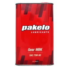 pakelo Gear MBK 75W90 全合成齒輪油 適用於變速箱 容量 1L, SN1086977, 1瓶