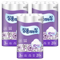 all'swell 感動 3層捲筒衛生紙, 25m, 30捲, 3個