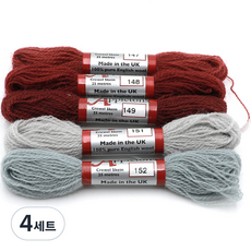 조이십자수 애플톤 울사 5종 세트, 4세트, 147, 148, 149, 151, 152