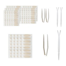 Darkness 圓形雙眼皮貼, 膚色, 30組