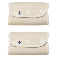 Bebefit Smart 肩帶口水巾, 米色, 2入