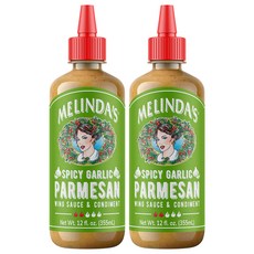 Melinda's 梅琳達香辣蒜味帕瑪森醬, 355ml, 2個