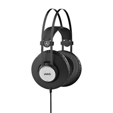 頭戴式耳機 專業音質 40mm驅動細節呈現 輕盈頭帶舒適佩戴, AKG K72, 黑色