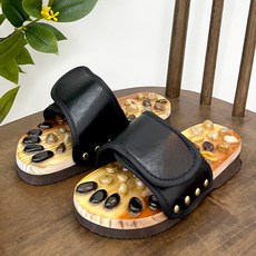 남녀공용 자갈 슬리퍼