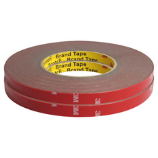 3M 壓克力泡棉雙面膠帶 灰色 8mm x16.5m, 2個