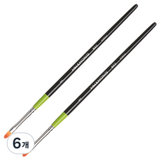 HWAHONG 華虹 水彩筆 982, 1號, 6個