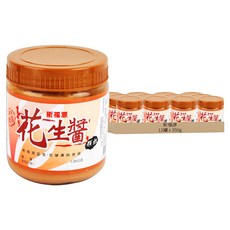 新福源 顆粒花生醬, 350g, 12罐