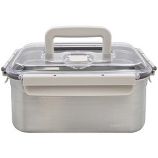 LocknLock 樂扣樂扣 不鏽鋼泡菜專用保鮮盒, 3.8L, 1個