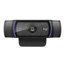 logitech 羅技 HD Pro網路攝影機, C920, 黑色