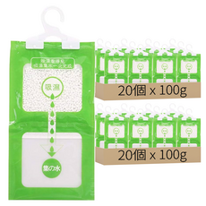 葉子小舖 可掛式除濕袋 小 24.5 x 14cm 20個, 2kg, 2組