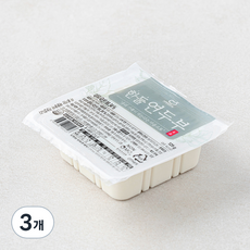 한둘 연두부, 125g, 3개
