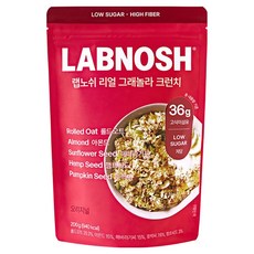 Labnosh 格蘭諾拉麥片 原味, 1個, 200g