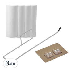 다용도 멀티 크리닝 일회용 행주 20 x 30 cm 4p + 거치대 세트 PK126, 3세트