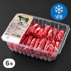 호주산 척롤 샤브샤브용 (냉동), 6개, 700g