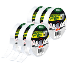 Skora 強力網狀矽膠多用途雙面膠帶 15mm x 3m, 6個