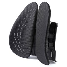 CARTEM 3D人體工學腰枕護腰墊 CT210, 1個, 黑色