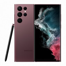 삼성전자 갤럭시 S22 울트라 자급제 SM-S908N, 버건디, 512GB