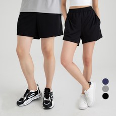 캐럿 남여공용 버드아이 쿨링 매쉬 3부 반바지