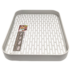 HOUSE 好室喵 即淨瀝水盤-加高型 247x328x41mm, KC00032, 1個, 1