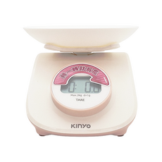 Kinyo 環保免電池料理秤, DS-009, 3kg, 粉紅色