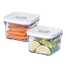 Changsin Living 昌信生活 FRANCO 強力真空迷你口袋保鮮盒 0.38L, 2個, 單品