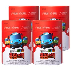 천지인 꼬마버스 타요 홍삼스틱, 600g, 4개