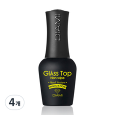 DIAMI Glass Top硬質上層膠, 單色, 4瓶
