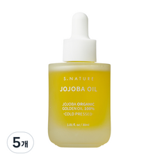 에스네이처 호호바 오일, 5개, 30ml
