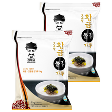 김대감 고명 반찬용 황금 돌김가루, 2개, 1kg