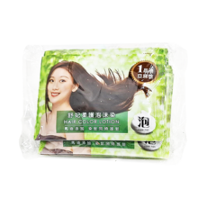 SOFEI 舒妃 柔護泡沫染髮液 20ml 10包, 1 亞麻棕, 1袋