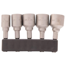 KING TONY 金統立 專業級工具5件式 附磁起子套筒組 761M x 50L 8 10 12 13 14, 8~14mm, 1組