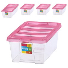 KEYWAY 聯府 常用收納盒 6L CR-806, CR-806 顏色隨機, 6個