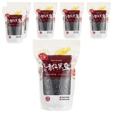 茂喜食品 台南三號青仁黑豆 台灣在地友善耕種 農藥殘留檢測合格, 600g, 6包