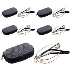 三折式放大鏡, 金色, 5個