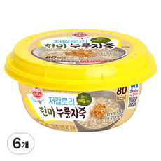 OTTOGI 不倒翁 Light & Joy 低卡路里玄米鍋巴粥, 215g, 6個